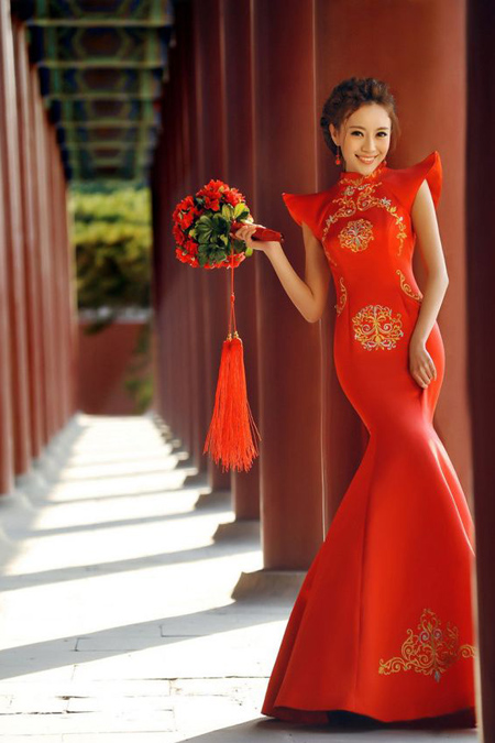 Bridal gown in China from hercity.com