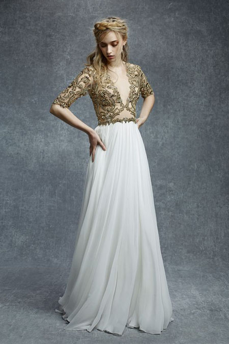 Bridal gown in Greece from fashionsy.com