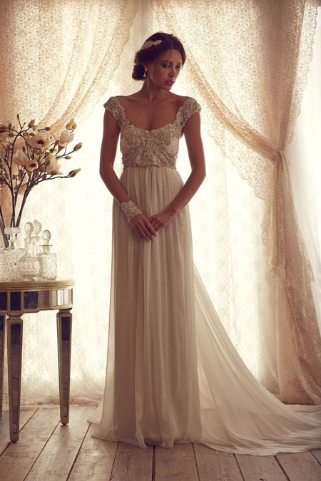 Bridal gown in Greece from sortrature.com