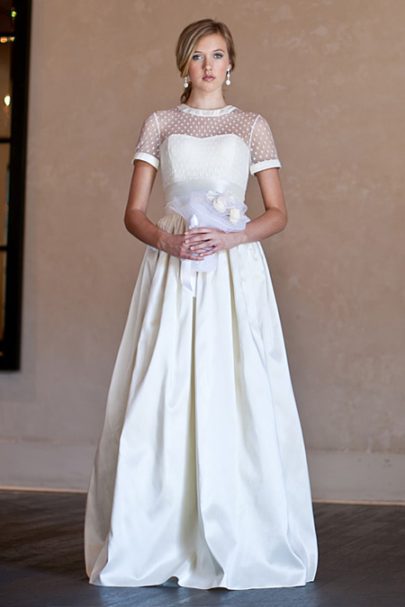 Bridal gown in Switzerland from wookmark.com